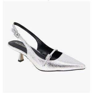 BCBGeneration Women’s classic kitten heel pump Kami with dainty buckle Size 8M